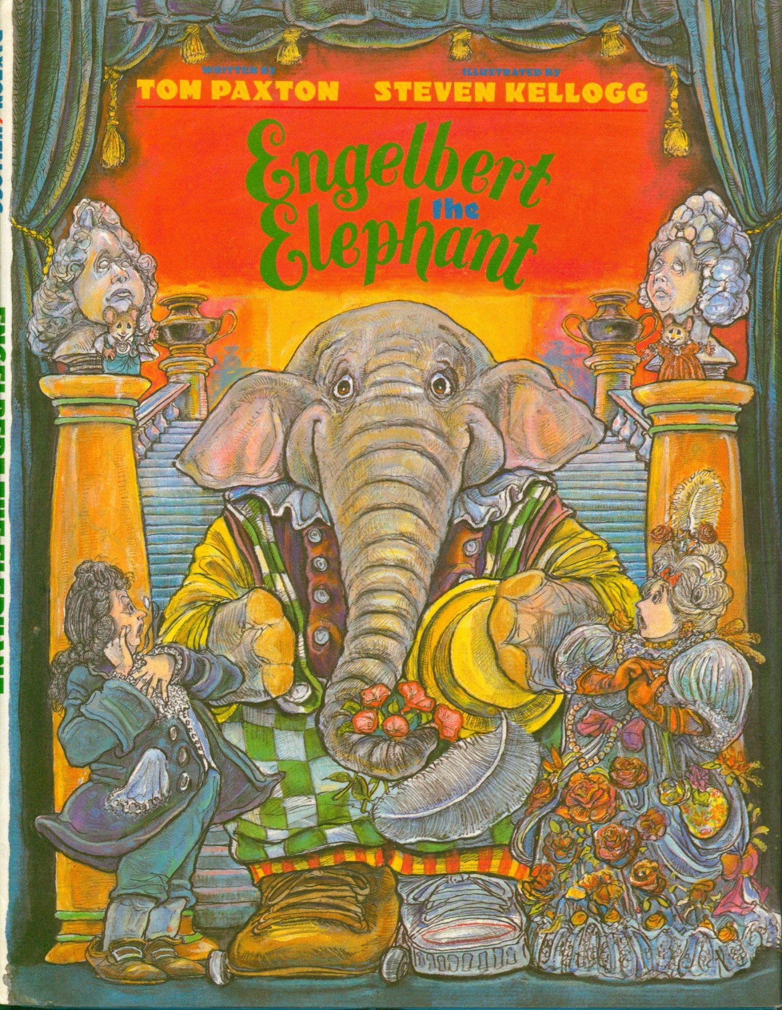 Ed Englebert Engelbert the Elephant | Tom Paxton | 1st ed